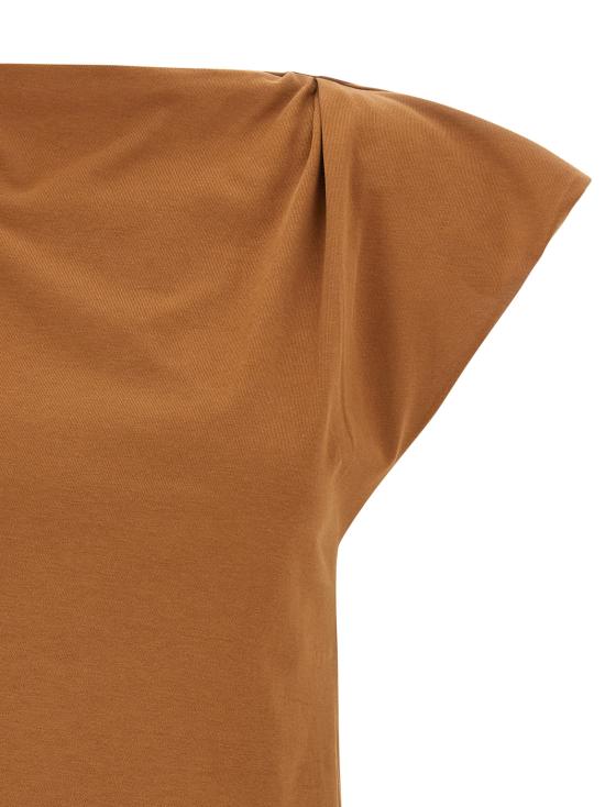 25FW 이자벨마랑 반팔 티셔츠 TS0097FAA1N41I50CA Brown - ISABEL MARANT