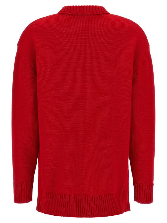 25FW 프라다 스웨터 P24V2PSOOO18JOF0011 Red - PRADA