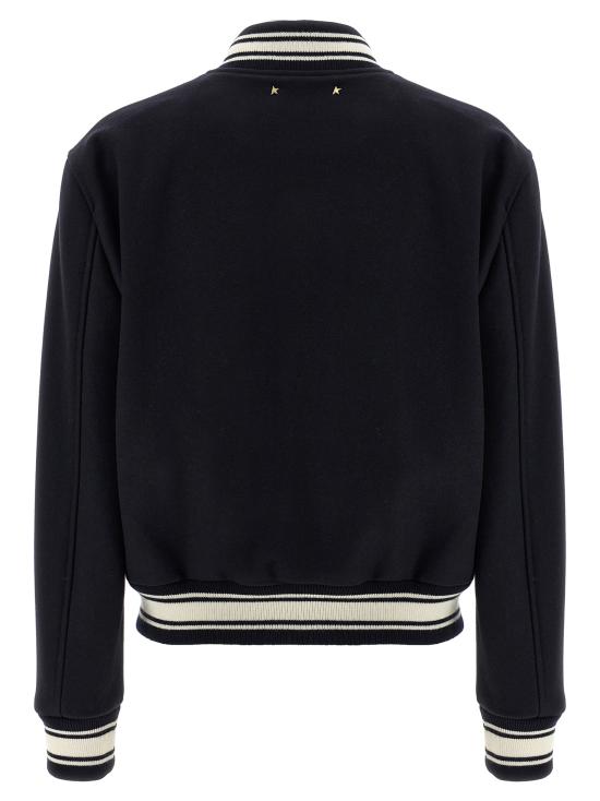 25FW 골든구스 봄버 자켓 GWP00832P0006185048650486 Blue - GOLDEN GOOSE