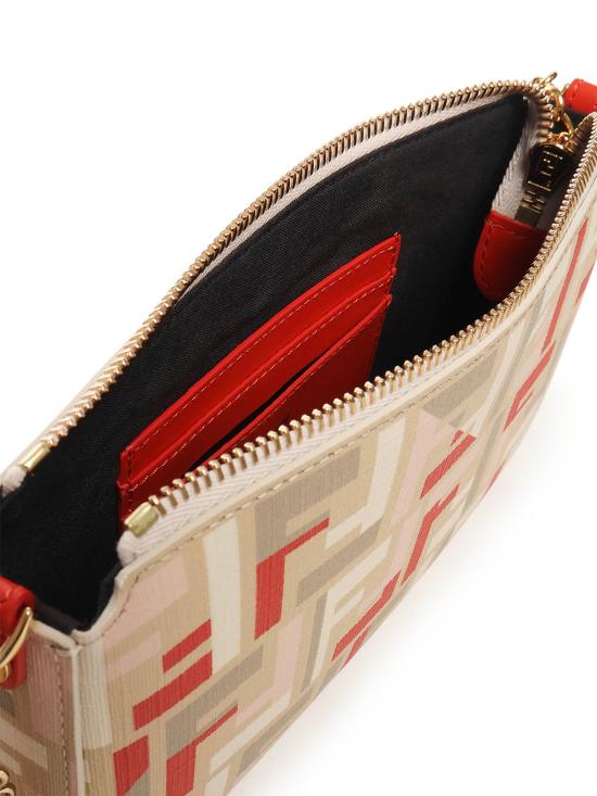 26SS 펜디 FF 패브릭 체인 바게트 파우치 8BS073 AV1YF1SY7 - FENDI