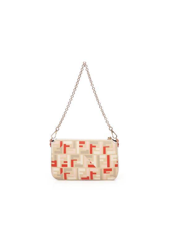 26SS 펜디 FF 패브릭 체인 바게트 파우치 8BS073 AV1YF1SY7 - FENDI