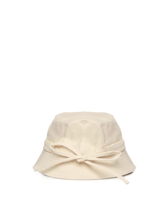 25FW 자크뮈스 버킷햇 22HACU00001AE00014 110 Off white - JACQUEMUS