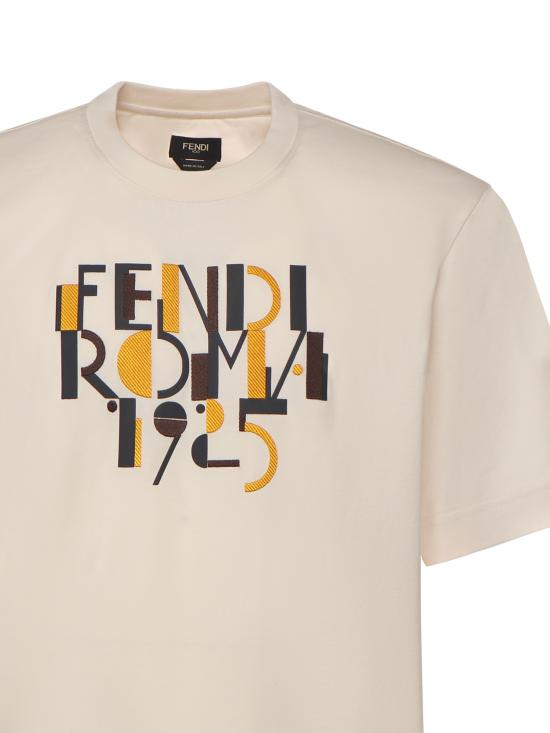 26SS 펜디 반팔 티셔츠 FY0936 AVOHF1J7C White - FENDI