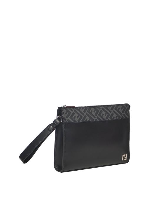 25FW 펜디 클러치/파우치 7VA491 AJF0F0GXN Black - FENDI