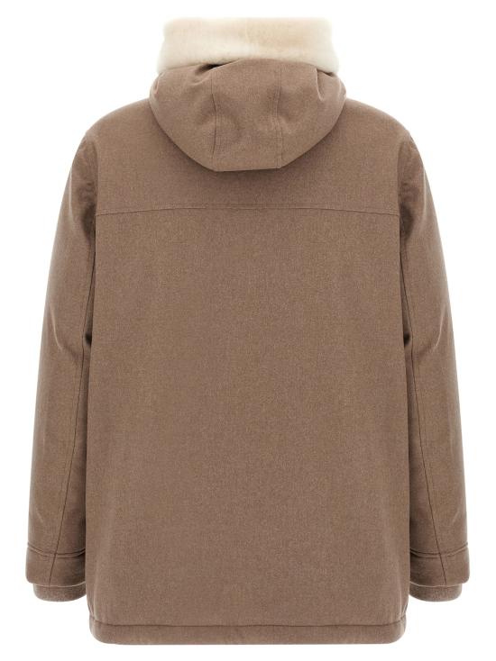 25FW 브루넬로 쿠치넬리 자켓 MM4701993CHC81 Beige - BRUNELLO CUCINELLI