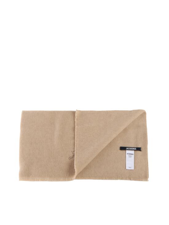 25FW 자크뮈스 머플러/스카프 25HACU00792AK00290 150 Beige - JACQUEMUS