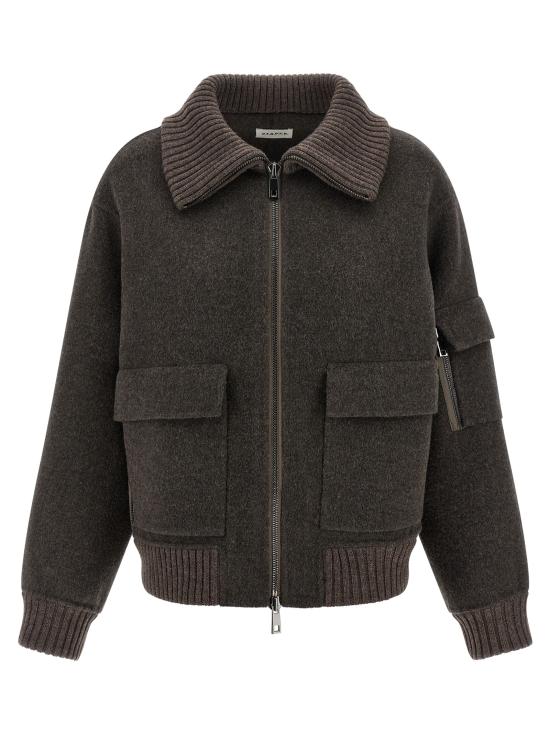 25FW 파로쉬 봄버 자켓 D431747LEAK25886 Brown