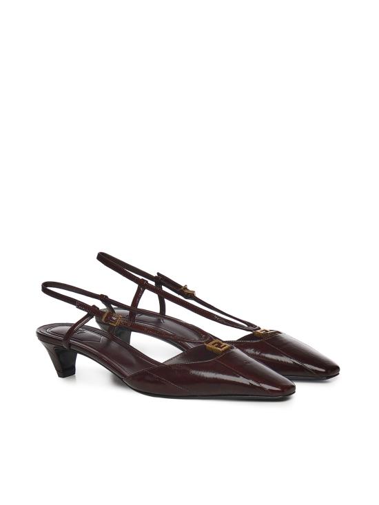 25FW 펜디 힐/펌프스 8J8580 AOSHF0BBK Brown - FENDI