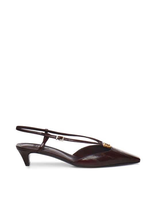 25FW 펜디 힐/펌프스 8J8580 AOSHF0BBK Brown