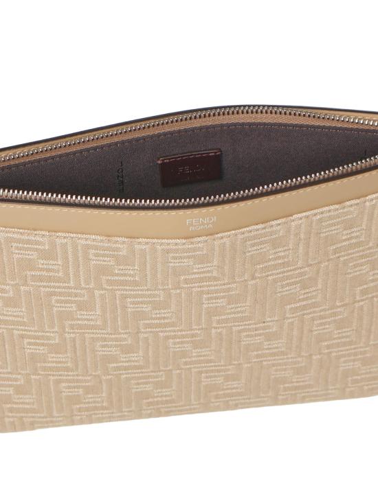 25FW 펜디 클러치/파우치 7N0134 AUGOF19VE Beige - FENDI