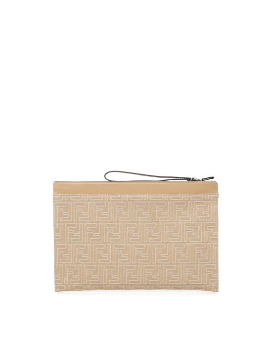 25FW 펜디 클러치/파우치 7N0134 AUGOF19VE Beige - FENDI