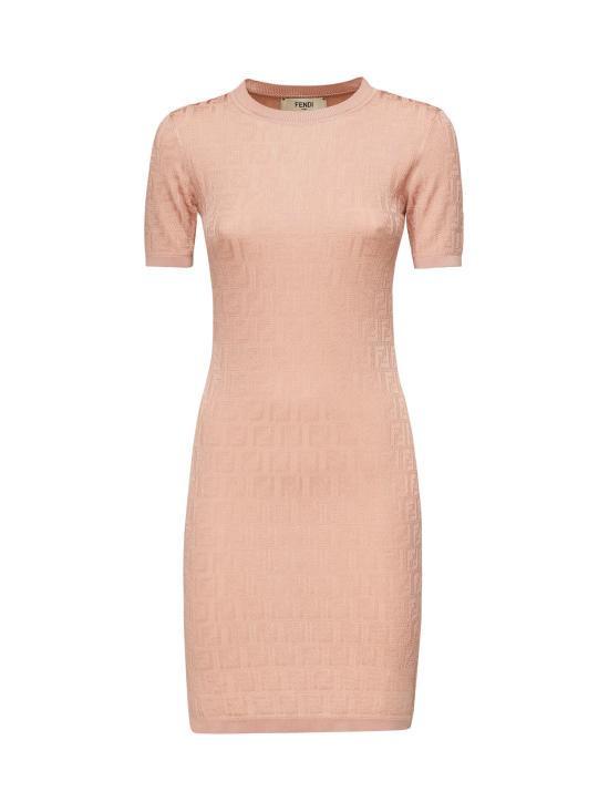 25FW 펜디 미디 원피스 FZDD61 AUZRF1SAU Pink