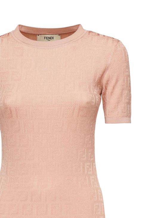 25FW 펜디 미디 원피스 FZDD61 AUZRF1SAU Pink - FENDI