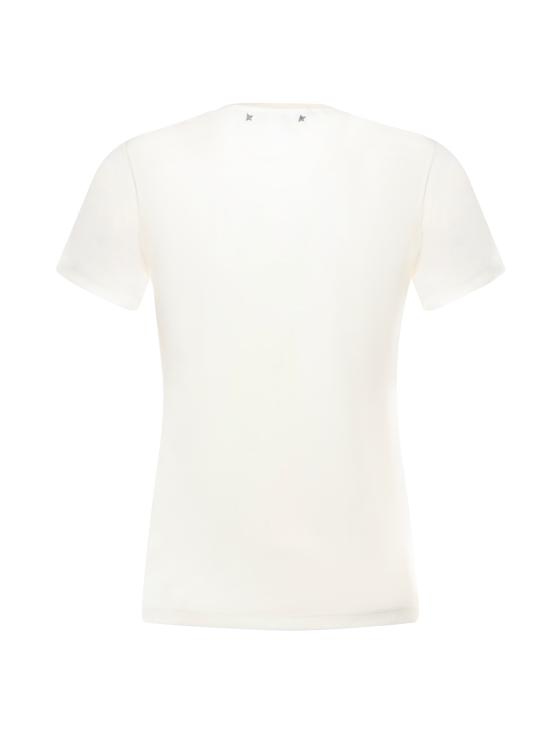 25FW 골든구스 반팔 티셔츠 GWP02322 P00211611616 White - GOLDEN GOOSE