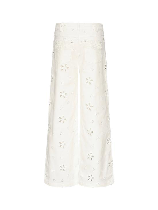 25SS 포러브앤레몬스 데님 팬츠 CB2010 WHITE White - FOR LOVE & LEMONS