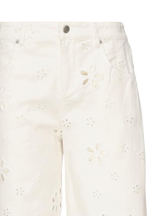 25SS 포러브앤레몬스 데님 팬츠 CB2010 WHITE White - FOR LOVE & LEMONS