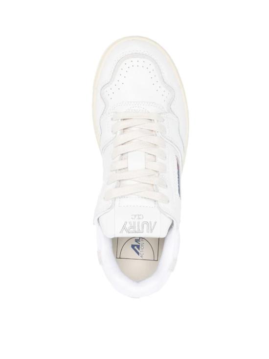 25FW 오트리 CLC 로우탑 레더 스니커즈 ROLWMM15 WHITE - AUTRY