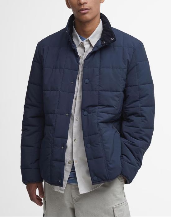 25FW 바버 브램턴 푸퍼 재킷 MQU1835NY71 BLUE - BARBOUR