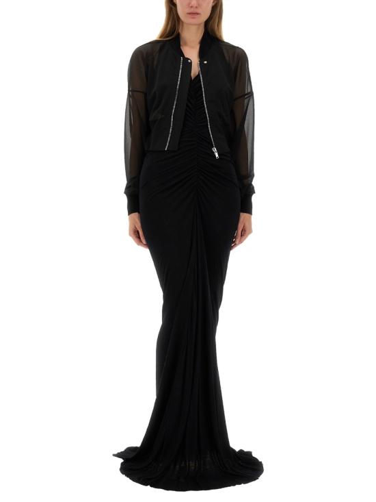 25SS 릭 오웬스 봄버 자켓 LI01E4708 OT09 BLACK - RICK OWENS