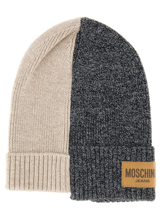 25FW 모스키노 비니 36808212 2509 GREY - MOSCHINO