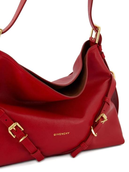 25FW 지방시 부아유 샤이니 레더 미디움 백 BB5131B2AE 601 RED - GIVENCHY