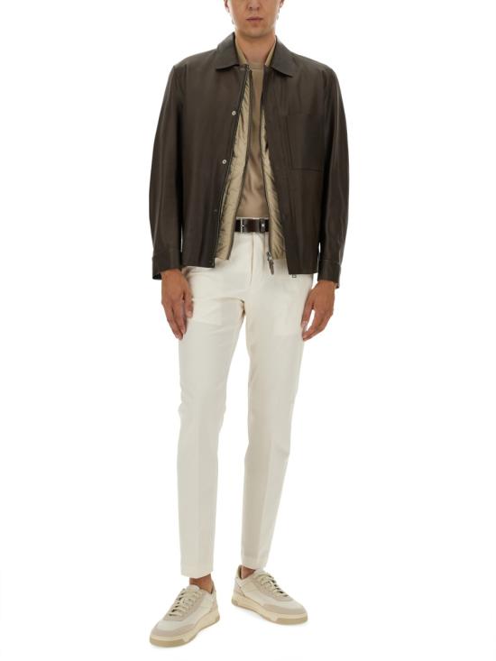 25FW 보스 가죽 자켓 50543654 10272755204 DARK BROWN - BOSS