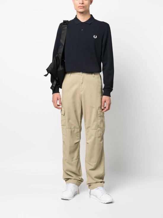 25FW 프레드페리 긴팔 티셔츠 FPM600655 608 BLUE - FRED PERRY