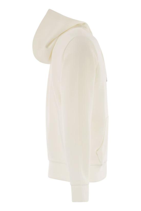 25FW 폴로 랄프로렌 더블 니트 후드 집업 710881517 083 WHITE - POLO RALPH LAUREN