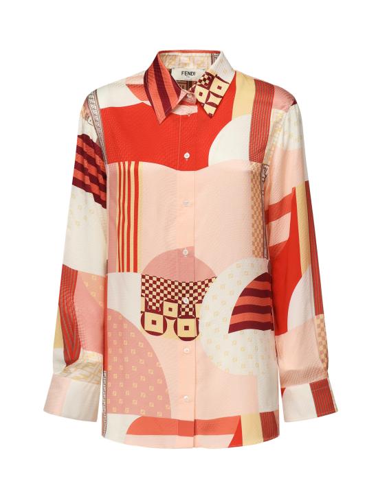 25FW 펜디 블라우스 FS8274 AUQMF1SAW MultiColour