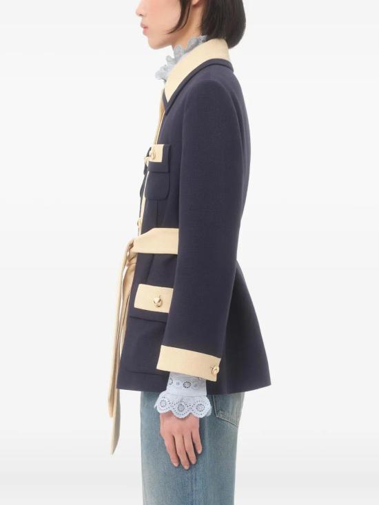  발렌티노 가라바니 자켓 7B3CJ7S098TDSV BLUE - VALENTINO GARAVANI