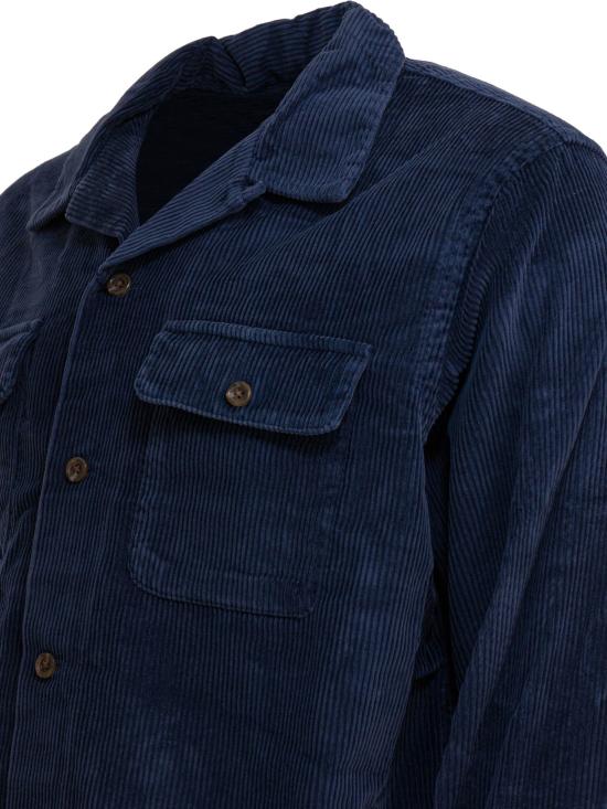 25FW 폴로 랄프로렌 코듀로이 긴소매 셔츠 710981753003BOSTONNAVY BLUE - POLO RALPH LAUREN