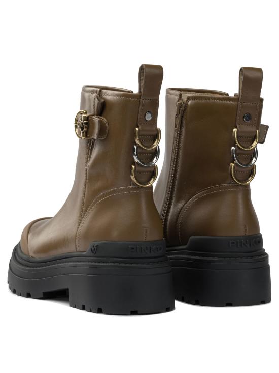 25FW 핑코 부츠 SD0409P001GU8 BROWN - PINKO