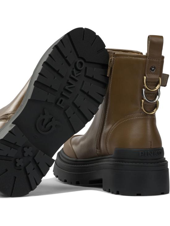 25FW 핑코 부츠 SD0409P001GU8 BROWN - PINKO