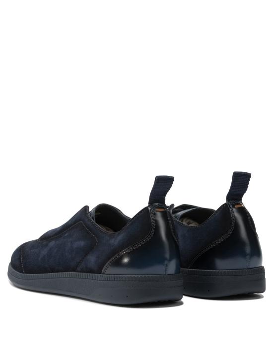 25FW 산토니 스니커즈 MBPL22109OCATEDSU60U60 BLUE - SANTONI