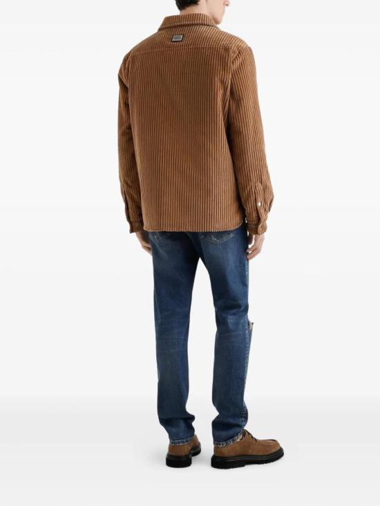 25FW 돌체앤가바나 스트레이트 팬츠 GY07CDG8NK4 S9001 BLUE - DOLCE & GABBANA