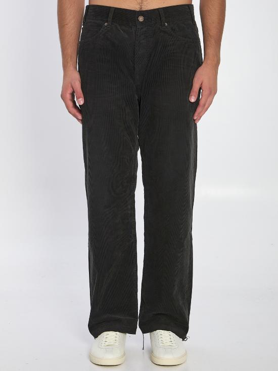 25FW 셀린느 웨슬리 코듀로이 진 2N785921V GBX9 BLACK