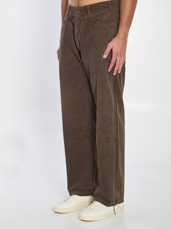 25FW 셀린느 웨슬리 코듀로이 진 2N785921V GCN8 BROWN - CELINE