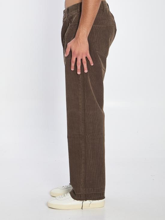 25FW 셀린느 웨슬리 코듀로이 진 2N785921V GCN8 BROWN - CELINE