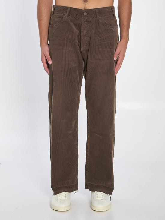 25FW 셀린느 웨슬리 코듀로이 진 2N785921V GCN8 BROWN