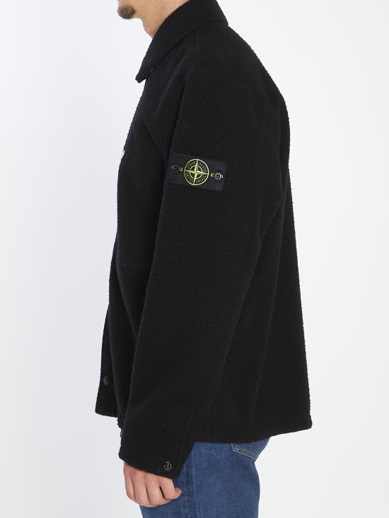 25FW 스톤 아일랜드 긴팔 셔츠 K2S151200021S0214 V0029 BLACK - STONE ISLAND