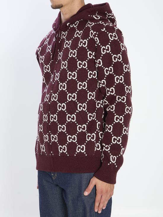 25FW 구찌 GG 로고 리버시블 자켓 794935XD7E 6419 BORDEAUX - GUCCI