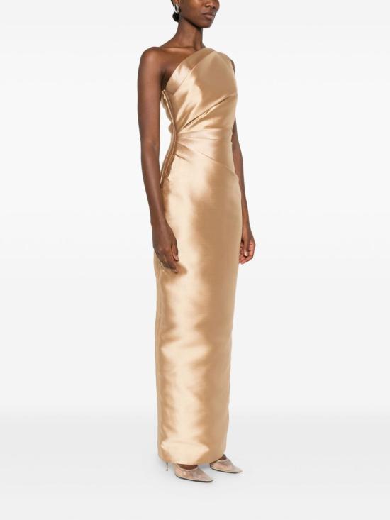 25FW 솔러스런던 롱 원피스 OS37025 CARAMEL BEIGE - SOLACE LONDON