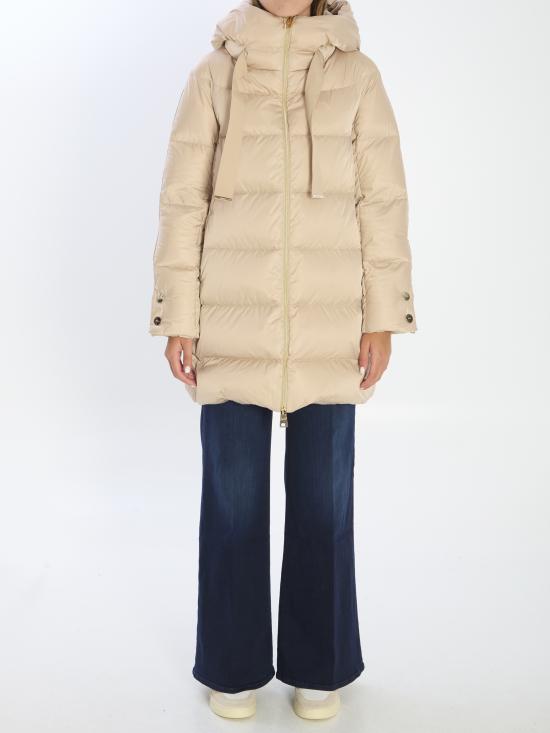 25FW 에르노 새틴 A-셰이프 재킷 PI1304D12170Z 1985 BEIGE - HERNO