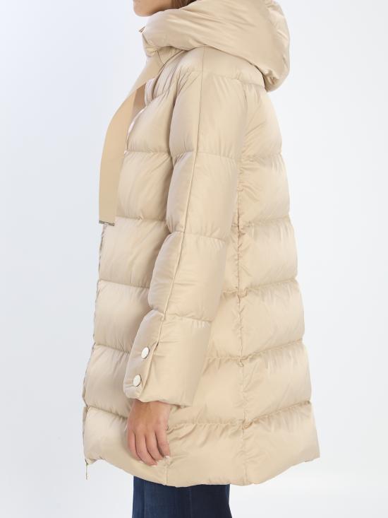 25FW 에르노 새틴 A-셰이프 재킷 PI1304D12170Z 1985 BEIGE - HERNO