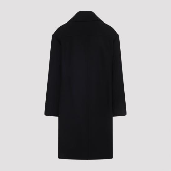 25FW 드리스 반 노튼 코트 2520202622216 900 BLACK - DRIES VAN NOTEN