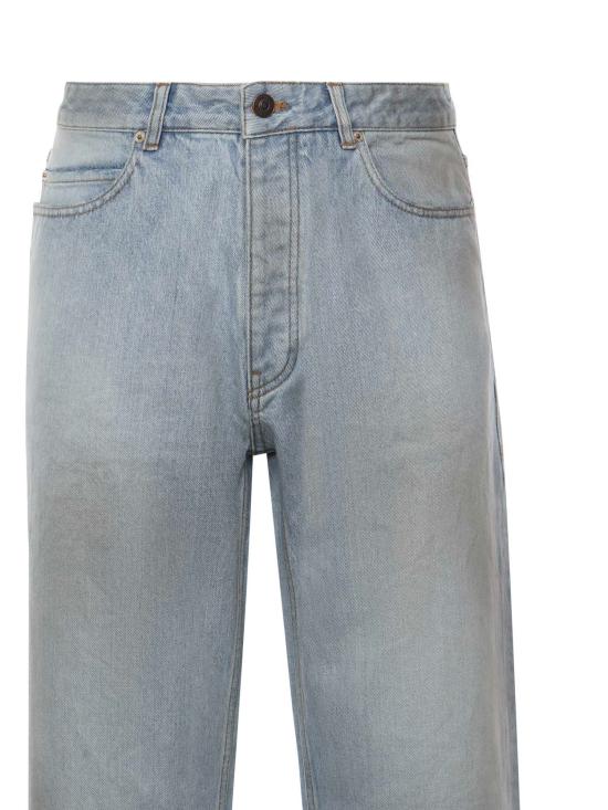 25FW 발렌시아가 데님 팬츠 851352 TTW744200 Blue - BALENCIAGA