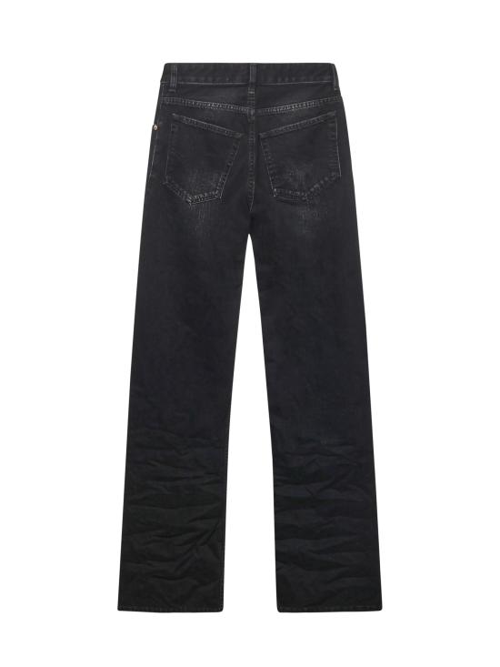 25FW 발렌시아가 데님 팬츠 852328 TTW671037 Black - BALENCIAGA