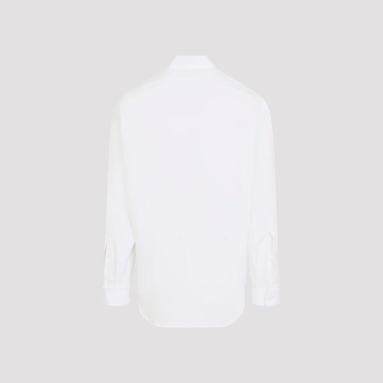 25FW 발렌시아가 스탠다드 셔츠 850808TTM12 9000 WHITE - BALENCIAGA