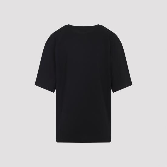 25FW 드리스 반 노튼 반팔 티셔츠 2520111192603 900 BLACK - DRIES VAN NOTEN