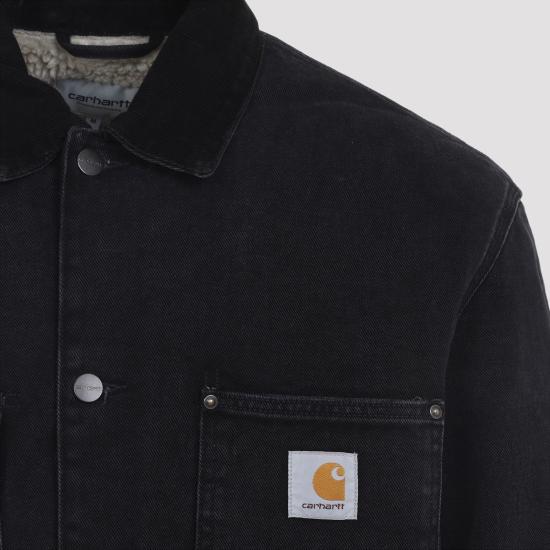 25FW 칼하트 WIP 데님 자켓 I03587700E06 BLACK - CARHARTT WIP